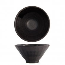 TDS, Ramen Bowl, Black Brush, Black, Ø19.5x10cm -Item no. 21205