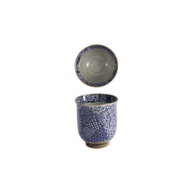 Tokyo Design Studio Tea Cup Sometsuke F White/Blue, Porcelain, Ø 7.5 × 8.3 cm, 200 ml