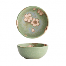 TDS, Bowl, Sakura, Green Ø 8.6 cm | H3,6 cm, Item No. 21343