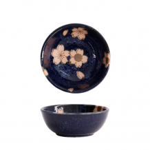 TDS, Bowl, Sakura, Navy Ø 8.6 cm | H3,6 cm, Item No. 21344