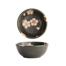 TDS, Bowl, Sakura, Black Ø 8.6 cm | H3,6 cm, Item No. 21346