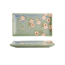 TDS, Plate, Sakura Green, Ø 22.5x12.7cm, Item No. 21347