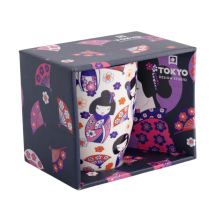 Ø 8.5x10.2cm Kawaii Kokeshi Tasse mit Geschenkbox bei g-HoReCa (Bild 1 von 5)