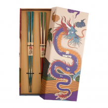 TDS, Chopstick Set, Dragon, 2 pair, Item No. 21536