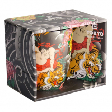 TDS, Tasse, Yakuza Tiger Tasse in Geschenkbox, 380ml, Ø 8,5x10,2cm - Art Nr. 21757