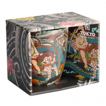 TDS, Tasse, Yakuza Blue Dragon Tasse in Geschenkbox, 380ml, Ø 8,5x10,2cm - Art No. 21759
