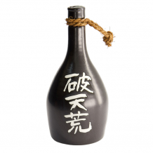 TDS, Sake Flasche Deco, 22cm (Hatenko), Schwarz, Art.-Nr. 21765