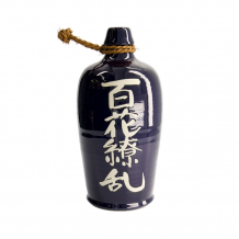 TDS, Sake Bottle Deco, 28.5 cm Navy (Hyakka Ryoran), Item no. 21768