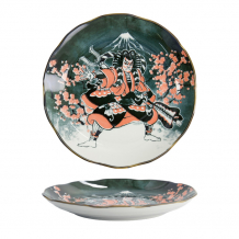 TDS, Runder Teller, Asakusa, Kabuki, Ø 25 x 3 cm, Art.-Nr. 21888