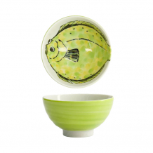 TDS, Rice Bowl, Seafood, Ø 11.2 x 6.2 cm, 300 ml, Sole, Green - Item No. 21965