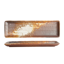 TDS, Groß Platte, Braun/Weiß, 33x10x2,5cm, Art.-Nr. 21990