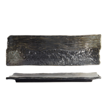 TDS, Großer Teller, Schwarz, 33x10x2,5cm, Art.-Nr. 21997