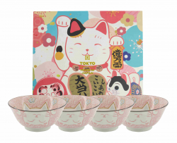 TDS, Kawaii Lucky Cat Tea Set, 1:4 0.8lt, Art.-Nr. 21769