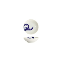 Tokyo Design Studio Soy Sauce Dish Kawaii Octopus, Porcelain, Ø 9 × 2.7 cm
