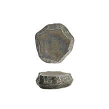 TDS, Runde Teller aus Silver Rock, 7x3cm, Art.-Nr.22129
