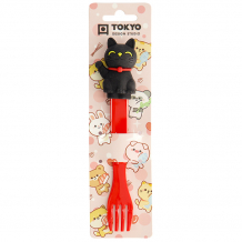 TDS, Kinder Gabel, Cat, Schwarz, 16,5cm - Art. Nr. 22194