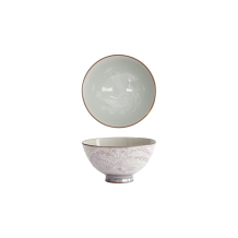 Tokyo Design Studio Reisschale Kawaii Luster Phoenix Lila, Porzellan, Ø 11,5 × 6 cm, 300 ml