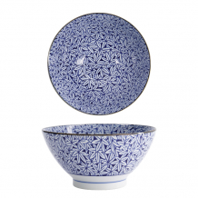 TDS, Bowl, Hana Blue Mixed Bowls, Ø 18x9cm 1000 ml, Momiji Maple - Item No. 22261