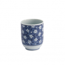 TDS, Teetasse, Blau/Weiß, Ø 6.5x7.5cm 160ml, Art.-Nr. 22449