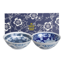 TDS, 2 Schalen Set, Mixed Bowls Bellflower, Ø 19 cm, Art.-Nr. 22530