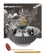 TDS, Ramen Bowl in Gift Box, Mixed Bowls Senshi, Ø 20,3 x 8 cm (1000 ml), Item No. 22531