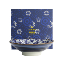 TDS, Noodle Bowl, Mixed Bowls Asanoha, Ø 24.5 cm, Item No. 22538