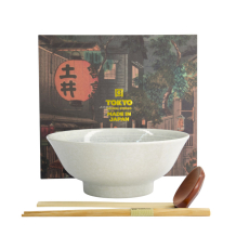 TDS, Ramen Bowl in Gift Box, Mixed Bowls Masamura Sei Kai Ha, Ø 21,3 cm, Item No. 22548