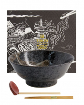 TDS, Ramenschale in Geschenkbox 3St, Akiyo Arahake, Ø 21,3x8.7cm cm, Art.-Nr. 22568