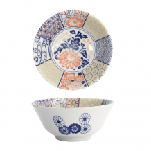 TDS, Bowl, Mino Shozui, Mixed Bowl, Navy, Ø 15.2x6.7cm 500ml, Item No. 33025