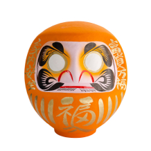 TDS, Daruma, Decoration, Orange, Ø 25 cm - Item No. 33053