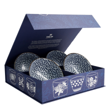 TDS, Bowl, Gift set, 4 Pcs, Mixed Bowls, Kobana, Ø 15x7cm 500ml, Item No. 33247