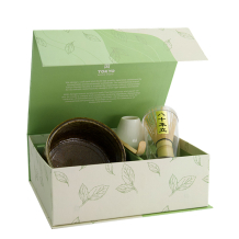 Ø 10.8x6.8cm Matcha Starter-Geschenkset Yuzu Schwarz bei g-HoReCa (Bild 1 von 2)