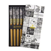 TDS, Chopstick Gift Set, Tokyo Fan, 5 pair, Item No. 33455