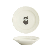 TDS, Saucenschale, Kawaii Cat Hachiware, Ø 10,2x2,3 cm - Art Nr. 33535