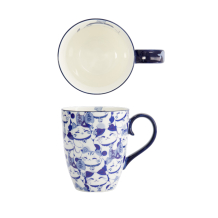TDS, Tasse, Kawaii Blau Maneko Tasse in Geschenkbox, Ø 8,5x10,2cm 340ml, Art Nr. 33613