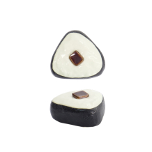 TDS, Kawaii Essstäbchenablage, Konbu Onigiri, 3,5x3,5x1,7cm, Art Nr. 33654