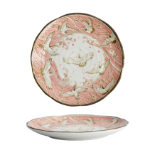 TDS, Teller, Crane, Mixed Bowls, Rosa, Ø 16,5x2cm, Art.-Nr. 33712