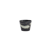 Tokyo Design Studio Soba Cup Kawaii Black Whale Black, Porcelain, Ø 8.6 × 6.9 cm, 210 ml