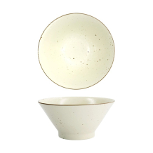 Tokyo Design Studio Ramen Bowl Shirogesho Beige, Porcelain, Ø 18.5 × 9 cm, 1.25 l