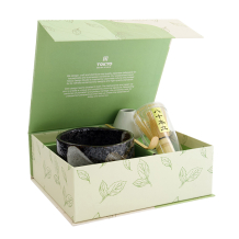 Ø 10.8x6.8cm Matcha Starter Giftset Yuzu Black at g-HoReCa (picture 1 of 2)