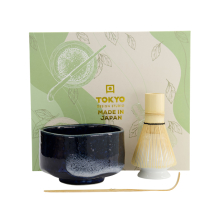 Ø 10.8x6.8cm Matcha Starter Giftset Yuzu Black at g-HoReCa (picture 1 of 2)