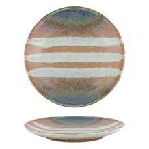 TDS, Suisho Teller, Aka-cha, 26 x 3,4 cm, Braun, Art.-Nr. 34250
