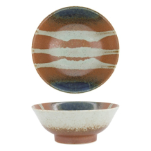 TDS, Suisho Ramen-Schüssel, Aka-cha, Ø 21,5 x 9 cm 1250 ml, Braun, Art.-Nr. 34255