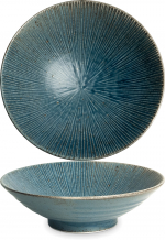 Edo Japan, Schale, Blau, Ø 24,5 cm | H7,5 cm, Art.-Nr. 6041121