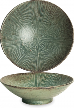 Edo Japan, Schale, Grün, Ø 24,5 cm | H7,5 cm, Art.-Nr. 6041122