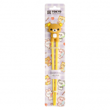 TDS, Kids-Chopsticks, Kitchenware, 22 cm, Bear, Light Brown - Item No. 4642
