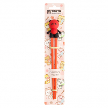 TDS, Kids-Chopsticks, Kitchenware, 22 cm, Panda, Red - Item No. 4665