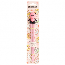 TDS, Kids-Chopsticks, Kitchenware, 22 cm, Panda, Pink - Item No. 4667