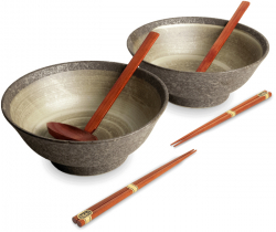 EDO Japan, Ramen bowl set, Nenrin Ø 22 cm | H9 cm, Item No. 6050240