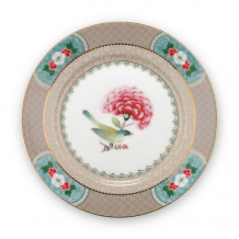 Pip Studio, Teller, Blushing Birds Khaki, Ø 17 cm, Art.-Nr. 51.001.210